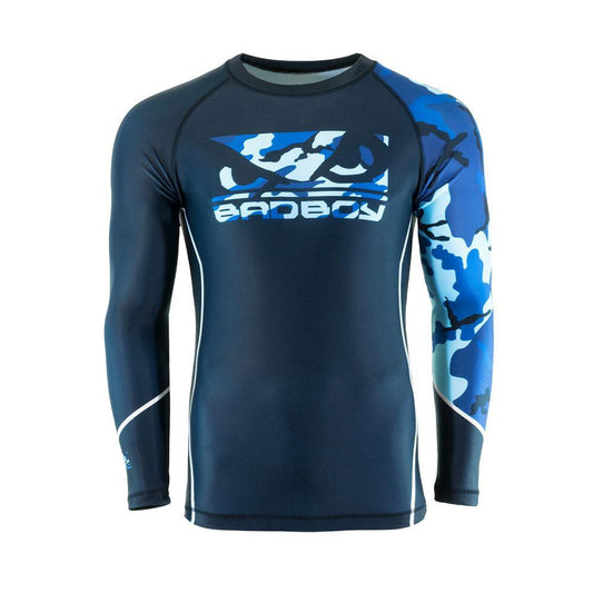 Bad Boy MMA Soldier Blue Camo Rash Guard