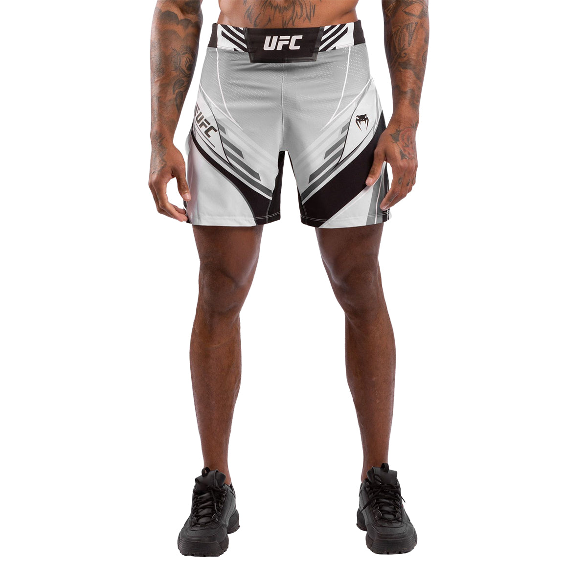 Venum x UFC Authentic Gladiator Mens Fight Shorts - White